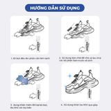 Chai Xịt Giày Sneaker Dạng Bọt Tuyết, Vệ Sinh, Làm Sạch - Khử Mùi Hôi Giày Hàng Nội Địa Trung.