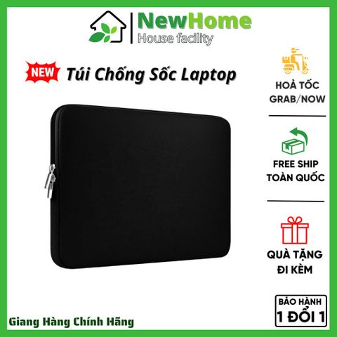 Túi Chống Sốc Cho Laptop, Bảo Vệ Laptop Loại Dày Từ 10 Inch -> 17 Inch