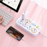 Ổ Cắm Điện Đa Năng 6 Lỗ Tích Hợp 4 Cổng USB Sạc Điện Thoại Tiện Dụng