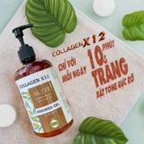 Sữa Tắm Trắng Da Thải Độc OLIVE Collagen X12 Dung Tích 500ML