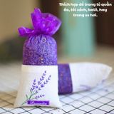 Túi Thơm Tủ Quần Áo Với Hương Lavender Tự Nhiên và Dễ Chịu Giúp Khử Mùi, Giảm Stress.