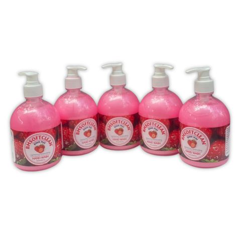 Nước Rửa Tay Hương Trái Cây 500 ML Dưỡng Da Khử Mùi - Ngăn Ngừa Vi Khuẩn.