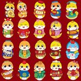 Bao Lì Xì Chipi, Bộ Lì Xì Tết Hoạt Hình Phong Cách Chipi Siêu Dễ Thương Chất Liệu Phản Quang Cao Cấp