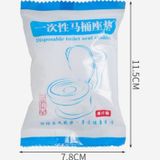 Miếng Lót Bồn Cầu Toilet Vải Không Dệt Dùng Một Lần Tiện Dụng Khi Đi Du Lịch.