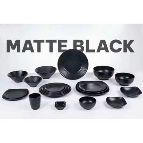 Đĩa Tròn Gân Nhám Loại Dày Chất Liệu Nhựa Phíp Melamine Việt Nhật.
