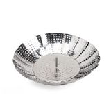 Vỉ Hấp, Xửng Hấp Đồ Xôi - Để Ráo Nước Trái Cây Chất Liệu Inox Cao Cấp Xếp Gọn Tiện Lợi.