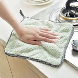 Khăn Treo Lau Tay Có Móc Treo Hàn Quốc - Chất Vải Bông Siêu Thấm Hút, Cách Nhiệt Chống Nóng