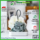 Bông Tắm Tròn 2 Màu Hàn Quốc Cao Cấp Tạo Bọt Siêu Mềm Mịn.