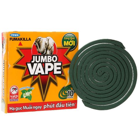 Nhang Muỗi JUMBO Giúp Xua Đuổi Muỗi - Côn Trùng Hiệu Quả, An Toàn Khi Sử Dụng.