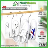 Móc Phơi Giày Dép Inox Không Gỉ - Phơi Giày Dép Nhanh Khô, Khung Móc Cứng Cáp Giữ Form Giày Dép.