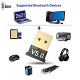 USB Bluetooth 5.0 Truyền Phát Dữ Liệu Ổn Định Tốc Độ Cao Cho PC - Laptop