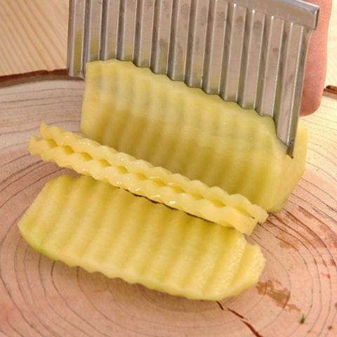 Dao Cắt Lát Sóng Củ Quả Kiwi - Dao Cắt Tạo Hình Lượn Sóng Trang Trí đẹp Mắt Cho Thực Phẩm