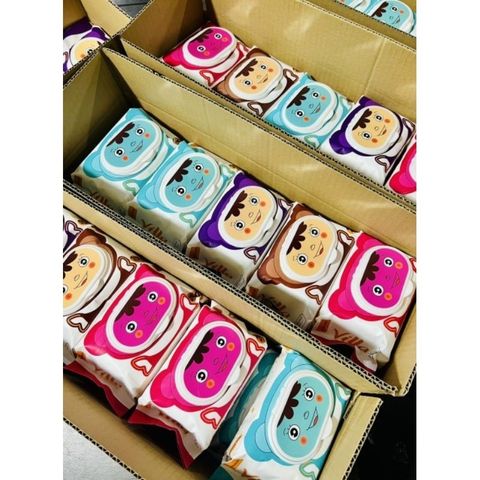 Khăn Ướt Baby Wet Wispes Không Mùi - Không Cồn An Toàn Tiện Lợi Cho Bé Gói Lớn 600 Gram