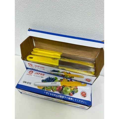 Dao Thái Lan Cán Vàng Japan, Dao Gọt Trái Cây Hoa Quả Thép Không Gỉ Cao Cấp.