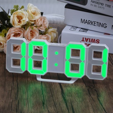 Đồng Hồ LED Để Bàn Làm Việc, Treo Tường TN828 Nhiều Chức Năng Báo Thức, Nhiệt độ, Cảm Biến âm Thanh
