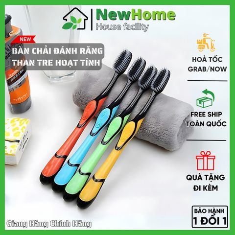 Bàn Chải Đánh Răng Than Tre Hoạt Tính Hàn Quốc Thế Hệ Mới - Bảo Vệ Răng Miệng Khỏi Vi Khuẩn