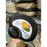 Đĩa Sò Hoa Có Ngăn Đựng Gia Vị/Nước Chấm Tiện Lợi - Chất Liệu Nhựa Việt Nhật Cao Cấp Dày Dặn.