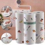 Cuộn Khăn Giấy Lau Nhà Bếp Đa Năng Có Thể Tái Sử Dụng Nhiều Lần - Tiện Dụng, Tiết Kiệm Chi Phí