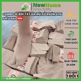 Set 10 Đôi Tất Da Nữ Xỏ Ngón G.V.G Siêu Dai Chống Trơn Trượt Hàng Chất Lượng
