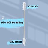 Hộp 200 Bông Ngoáy Tai 2 đầu Thiết Kế đa Chức Năng Tiện Dụng Dùng 1 Lần