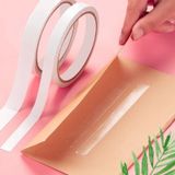 Băng Dính 2 Mặt Khổ 0.8cm Dày Dặn - Siêu Dính, Set 3 Cuộn Vỉ Nhựa.
