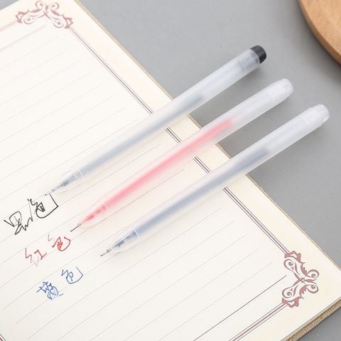 Bút Gel Nước Ngòi 0.5mm - Viết Êm, Mực Ra Đều, Nét Thanh Đẹp.
