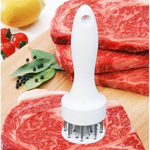 Dụng Cụ Châm Bì, Cây Châm Thịt Lỗ Xiên Làm Mềm Chế Biến Lợn Quay Da Giòn, Thịt Nướng.