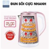 Ấm Đun Nước Siêu Tốc Thái Lan 2.5L Tự Động Ngắt Khi Đun Sôi Chống Nóng Chống Giật Tiết Kiệm Điện