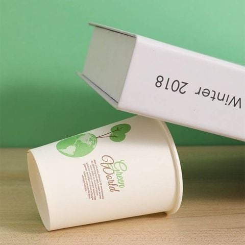 Combo 50 Cốc Giấy Cao Cấp Dùng 1 Lần 235ml Tiện Lợi An Toàn Hàng Nhập Khẩu.