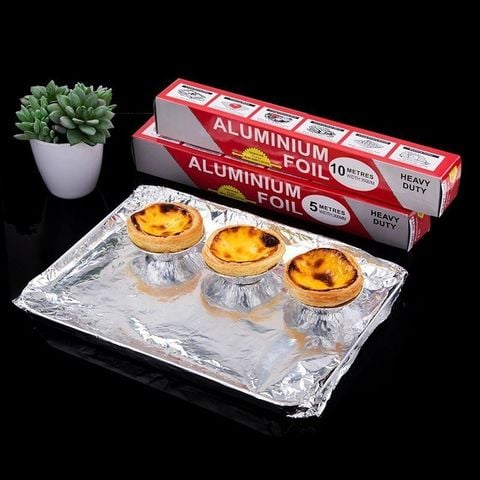 Giấy Bạc Nướng Thực Phẩm 3/5/10M Cho Nồi Chiên Không Dầu, Nướng Thịt Cách Nhiệt, Bọc Thức Ăn