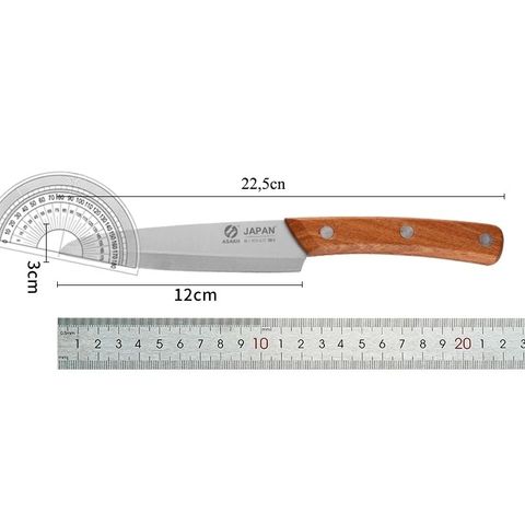 Dao Làm Bếp Công Nghệ Nhật ASAKH SK5, Dao Thái Thịt Gọt Hoa Quả Cứng Cáp - Sắc Bén.