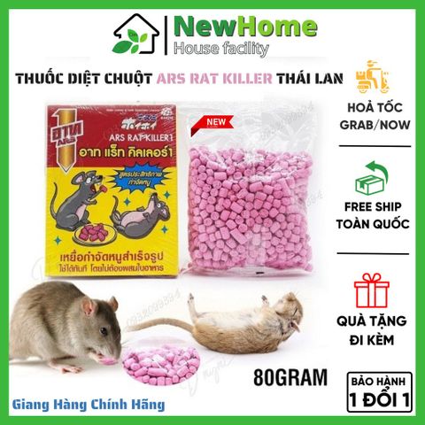 Thuốc Diệt Chuột ARS RAT KILLER Thái Lan - Hộp 80g.