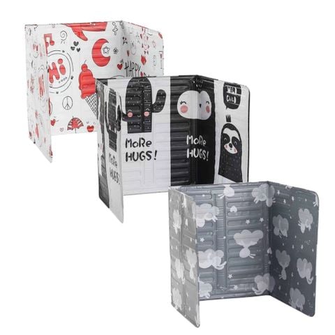 Tấm Chắn Dầu Mỡ Họa Tiết, Chắn Gió - Cách Nhiệt Che Bếp Gas, Bếp Điện Dùng Nấu Ăn.