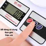 Cân Điện Tử SF - 400, Cân Tiểu Ly Mini 10kg Có Màn Hình LCD Dùng Cho Nhà Bếp.