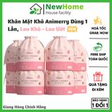 Túi Khăn Mặt Khô Animerry Dùng 1 Lần, Lau Khô, Lau Ướt Có Túi Đựng Tiện Lợi Hàng Cao Cấp