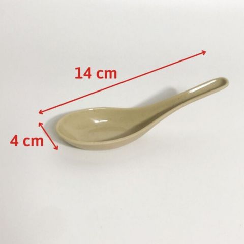 Muỗng Phíp Nhựa Siêu Bền - Ăn Cơm, Canh, Súp, Cháo Hàng Chính Hãng Việt Nhật.