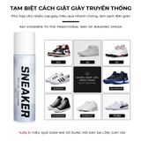 Chai Xịt Giày Sneaker Dạng Bọt Tuyết, Vệ Sinh, Làm Sạch - Khử Mùi Hôi Giày Hàng Nội Địa Trung.