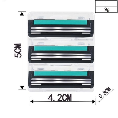Combo Dao Cạo Râu Cho Nam Kèm 36 Lưỡi Dao Kép Thay Thế Siêu Bén - Siêu Tiết Kiệm.