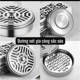 Khay Đựng Nhang Muỗi Kim Loại Có Nắp Đậy Tiện Lợi Chống Nóng - Chống Rơi Bụi Tàn.