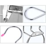 Móc Phơi Giày Dép Inox Không Gỉ - Phơi Giày Dép Nhanh Khô, Khung Móc Cứng Cáp Giữ Form Giày Dép.