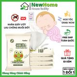 Khăn Giấy Ướt Đuổi Muỗi, Côn Trùng An Toàn Cho Bé Gói 10 Khăn Tiện Dụng