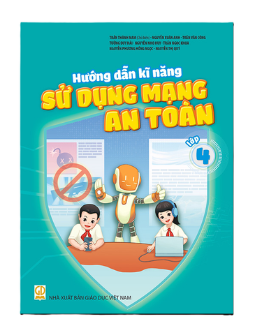 Sách - Hướng dẫn kĩ năng sử dụng mạng an toàn lớp 4