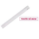 Thước thẳng Deli 30cm (6230)
