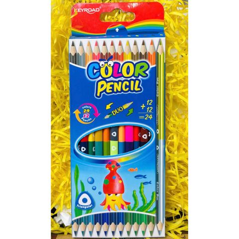Bút chì màu 2 đầu Keyroad (971281)