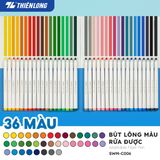 Bút lông màu Fiber Pen 36 màu Thiên Long Colokit SWM-C006