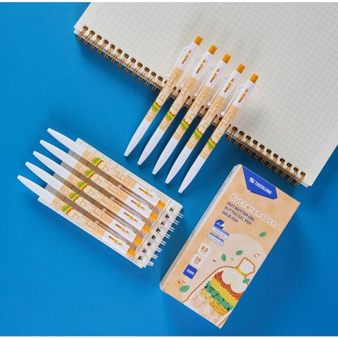 Bút GELB-034 - Premium Phiên bản Món ăn vặt - Mực Xanh