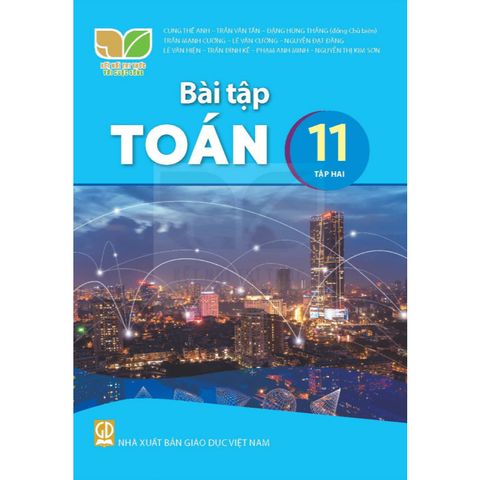 Sách bài tập  -  Toán 11, tập hai - Kết Nối Tri Thức Với Cuộc Sống