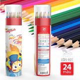 Bút chì màu kèm chuốt chì Thiên Long CPC-C021 24 màu