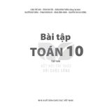 Sách bài tập  -  Toán 10, Tập hai - Kết Nối Tri Thức Với Cuộc Sống