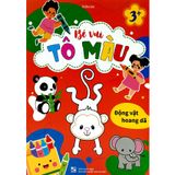 Sách thiếu nhi - Bé vui tô màu 3+